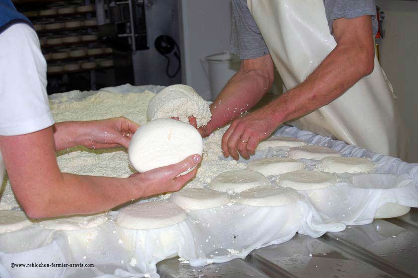 Reblochon Fermier des Aravis fabrication