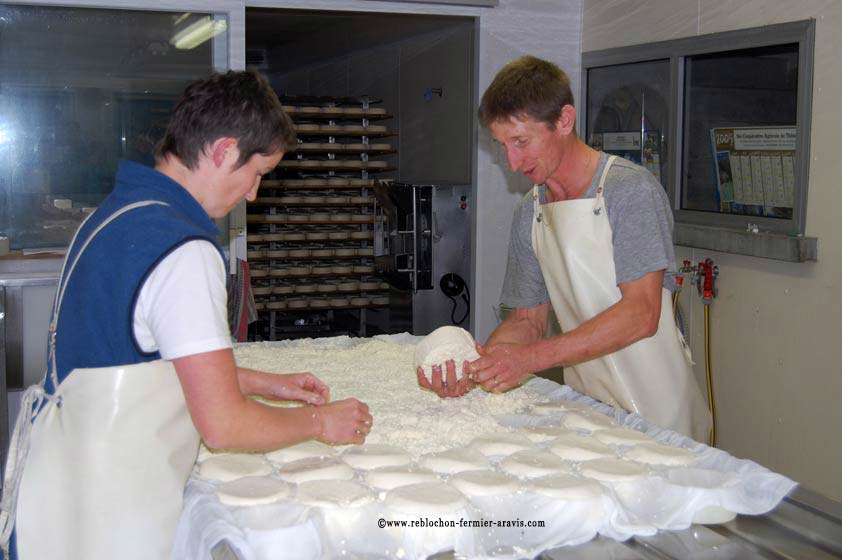 Reblochon Fermier des Aravis fabrication