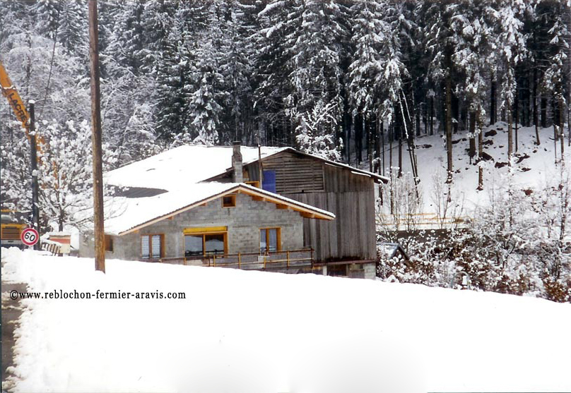 Reblochon Fermier des Aravis notre ferme